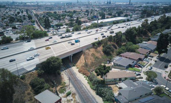 Highway in broad daylight